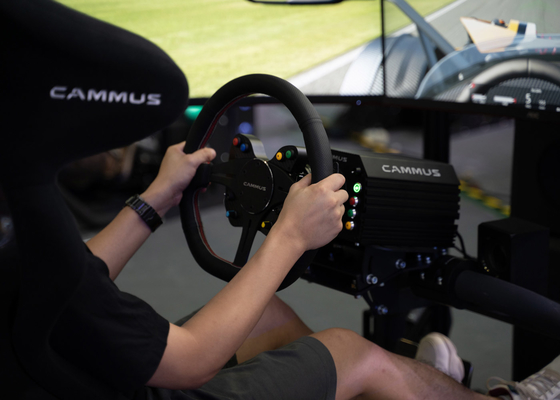 CAMMUS 3 examine le PC Sim Racing Game Cockpit d'entraînement 15Nm direct