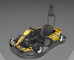 Disparaissent Karting 3000RPM Mini Kart With électrique que 4 roues conduisent la vitesse rapide pour des enfants